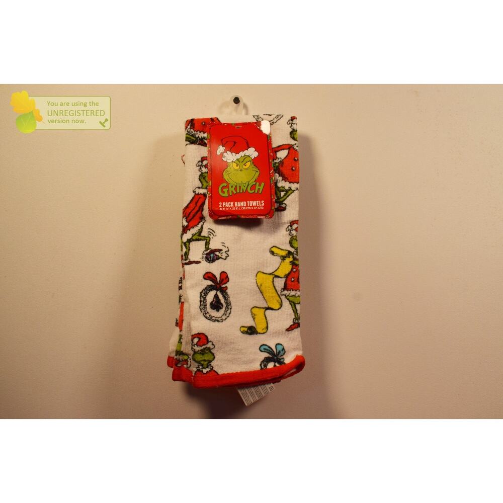 The Grinch Christmas Kitchen 2pc Towel Set